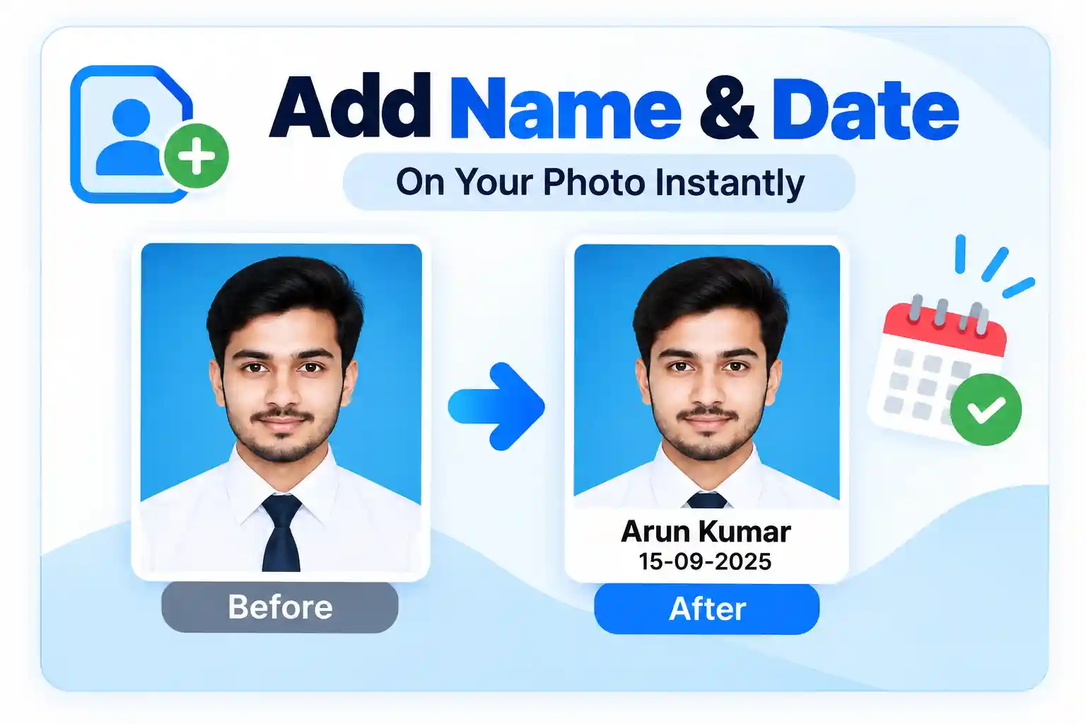 Add Name & Date