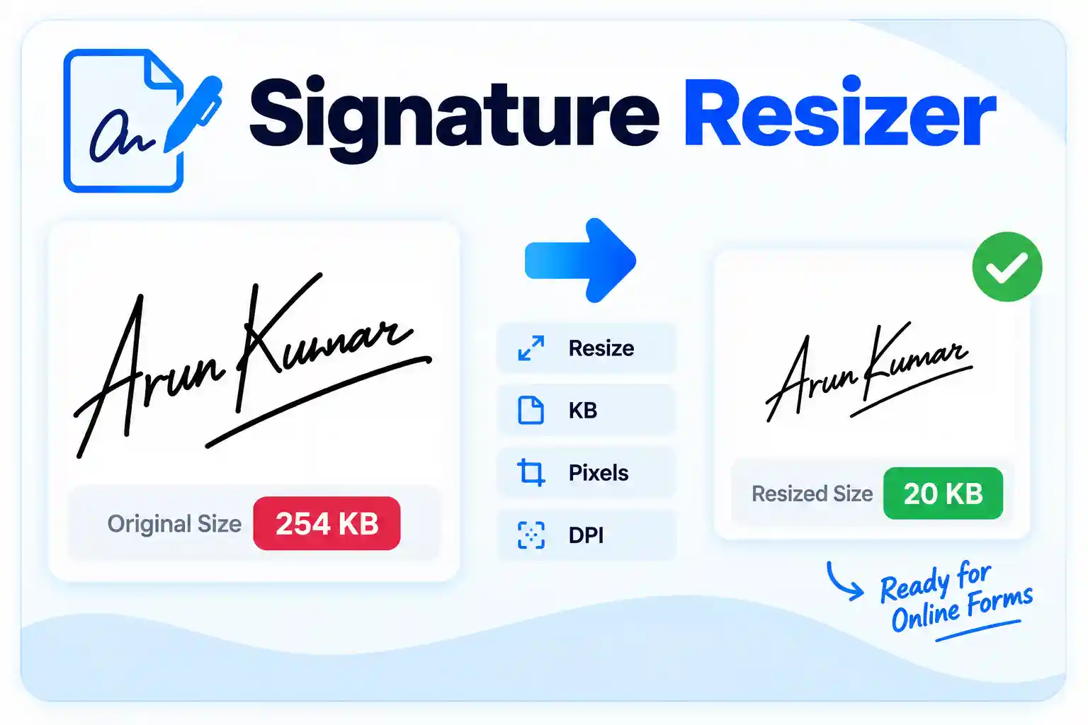 Signature Resizer